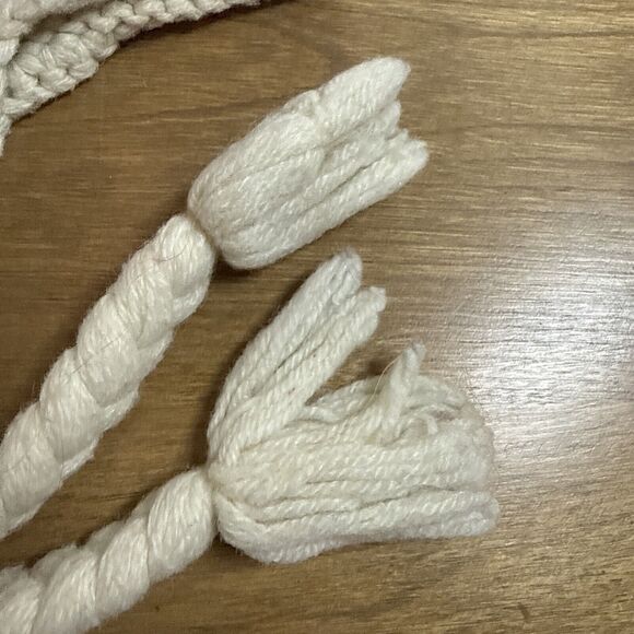 Lot Of 2 Unisex Toboggan Style Ski Beanie Ear Flaps Wool Blend Winter Knit Hat - Picture 4 of 10